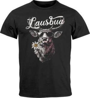 Neverless Print-Shirt Herren T-Shirt Trachtenshirt Hisch