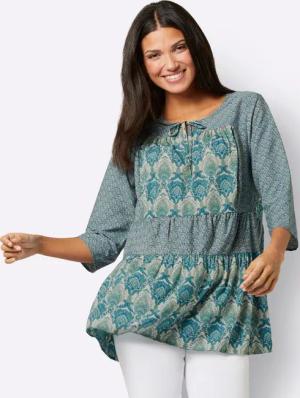 Sieh an! Klassische Bluse Longbluse