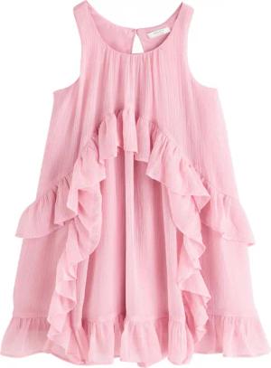 Next Chiffonkleid Gerafftes Chiffonkleid (1-tlg)