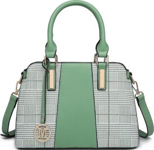 Miss Lulu Handtasche Damen Retro Umhängetasche