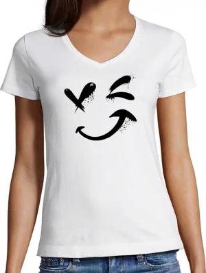 MyDesign24 T-Shirt Damen Print Shirt -