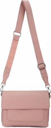 ITALYSHOP24 Schultertasche Damen Crossbody Bodybag Umhängetasche