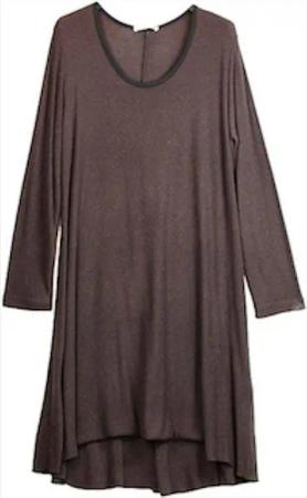 BZNA A-Linien-Kleid Wollkleid Lana Wolle Strickkleid