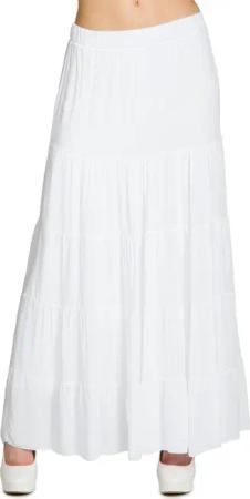 Caspar Faltenrock RO020 langer eleganter Damen