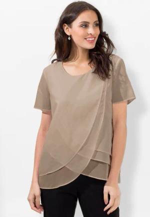Witt Klassische Bluse Georgettebluse