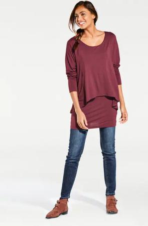 heine T-Shirt Rundhals-Shirt