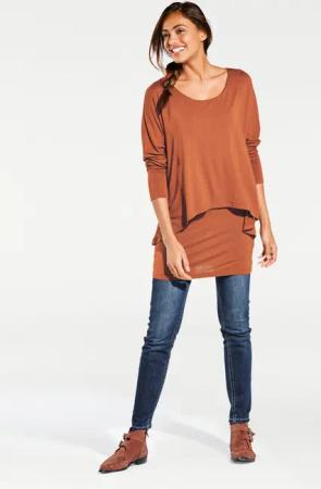 heine T-Shirt Rundhals-Shirt