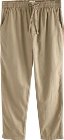 Next Leinenhose Hose mit Gummibund aus