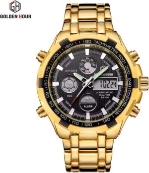 OLEVS Quarzuhr GOLDEN HOUR GH 108