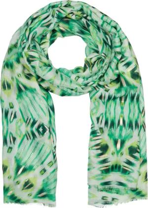 styleBREAKER Modeschal Schal Batik Muster Metallic
