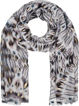 styleBREAKER Modeschal Schal Batik Muster Metallic