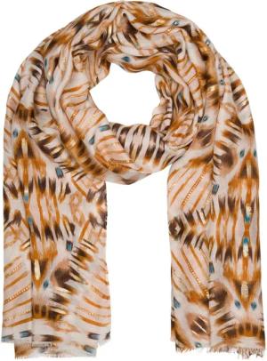 styleBREAKER Modeschal Schal Batik Muster Metallic