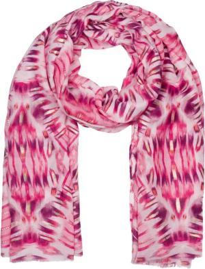 styleBREAKER Modeschal Schal Batik Muster Metallic