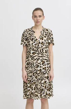 Ichi Minikleid IHMARRAKECH Lockeres Sommerkleid