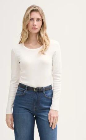 TOM TAILOR Langarmshirt Basic Langarmshirt mit