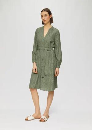 s.Oliver Minikleid Kleid in A-Shape mit