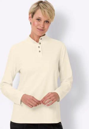 Sieh an! T-Shirt Stehkragenshirt