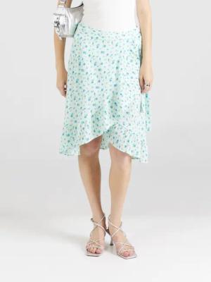 Vero Moda Midirock VMPAGE (1-tlg) Drapiert/gerafft