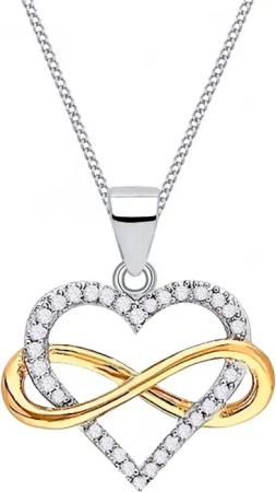 Goldene Hufeisen Kette mit Anhänger Halskette