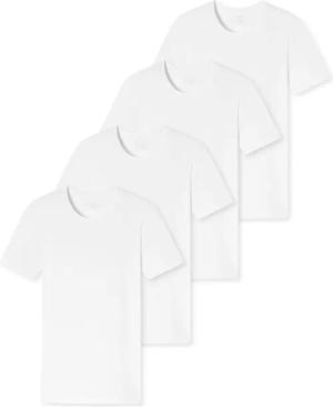 Schiesser T-Shirt 95/5 Organic Cotton (4-tlg)
