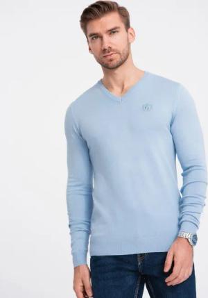 OMBRE V-Ausschnitt-Pullover Eleganter Herrenpullover mit V-Ausschnitt