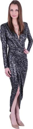 Sarcia.eu Maxikleid Maxikleid aus Schlangenleder mit