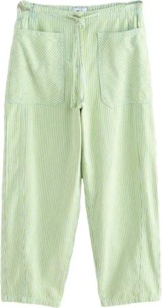 Next Stoffhose Hose mit Barrel-Bein und