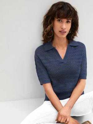 Witt Strickpullover Kurzarmpullover