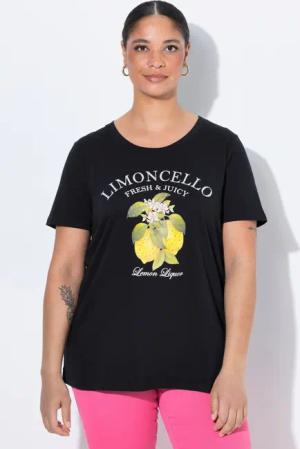 MIAMODA T-Shirt T-Shirt Zitronen-Motiv Halbarm