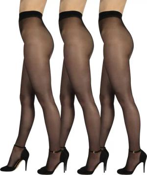 BANANALU Feinstrumpfhose Seidenglanz elastische Damen Strumpfhosen