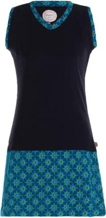 Vishes Sommerkleid Damen Sommerkleid Armlos Sternchen-Kleid