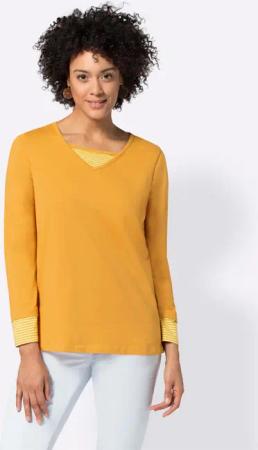 Sieh an! T-Shirt Langarmshirt