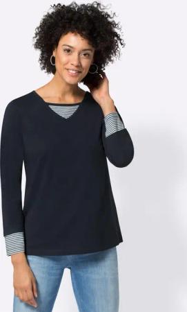 Sieh an! T-Shirt Langarmshirt