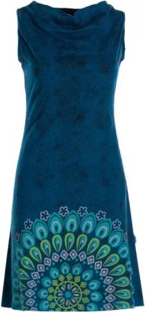 Vishes Sommerkleid Damen Sommerkleid Armlos Mandala-Kleid