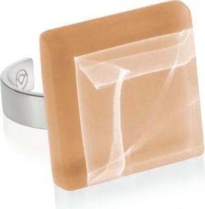 ALEXASCHA Fingerring Statement Ring mit Stein