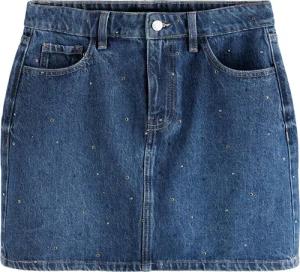 Next Jeansrock Verzierter Jeans-Minirock aus 100 %