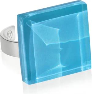ALEXASCHA Fingerring Statement Ring mit Stein
