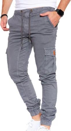 Styleko Cargohose Slim fit Cargohose Herren