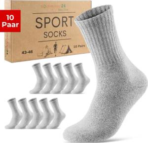 sockenkauf24 Tennissocken 10 Paar Damen &
