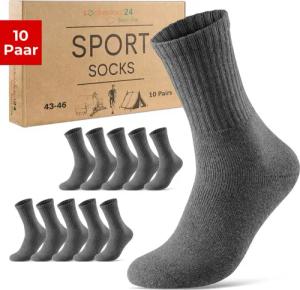 sockenkauf24 Tennissocken 10 Paar Damen &