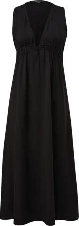 Comma Maxikleid Kleid mit elastischem Bund