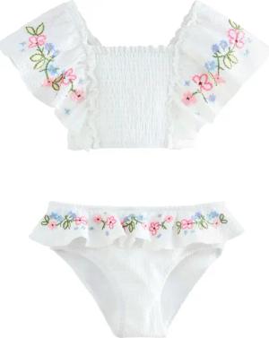 Next Bustier-Bikini Bikini mit Rüschen und