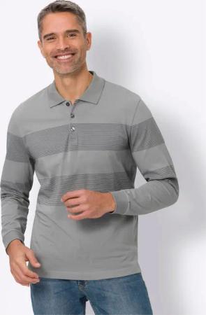 Sieh an! T-Shirt Langarm-Poloshirt
