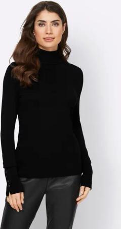 heine Strickpullover Rollkragen-Pullover