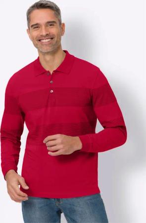 Sieh an! T-Shirt Langarm-Poloshirt