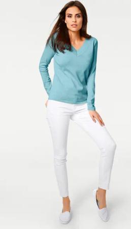 heine Strickpullover V-Pullover