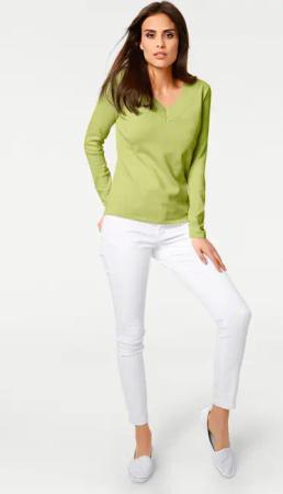 heine Strickpullover V-Pullover