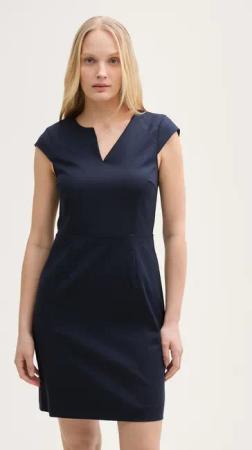 TOM TAILOR Sommerkleid Etuikleid mit Schlitz
