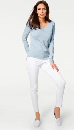 heine Strickpullover V-Pullover