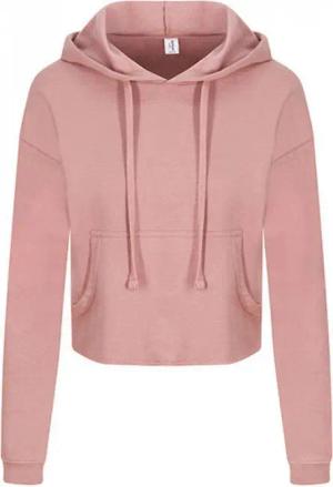 Just Hoods Kapuzenpullover Damen Cropped Hoodie